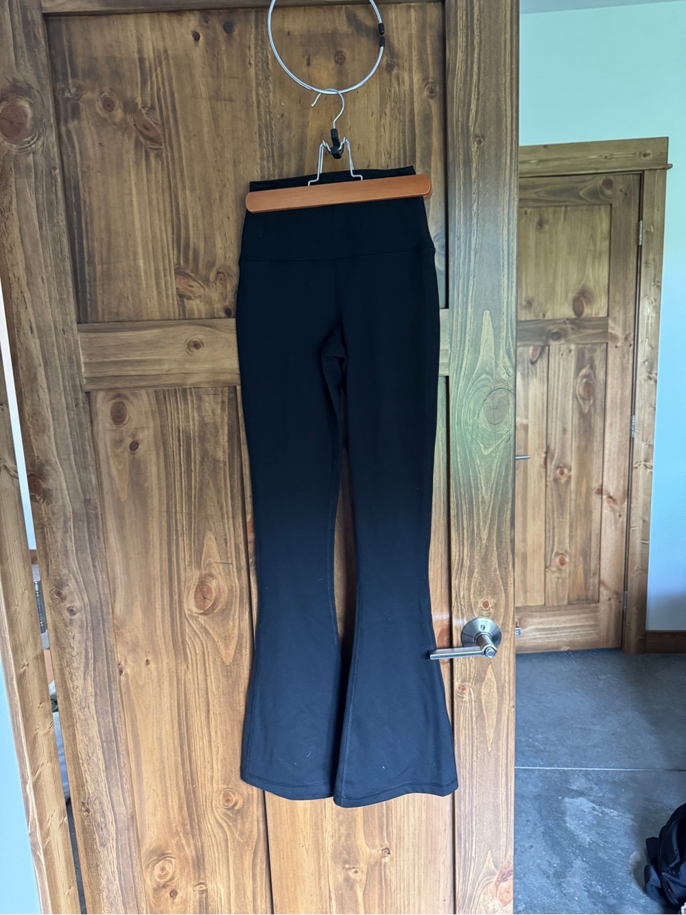 Reflex Black Boot Cut Flare Pants